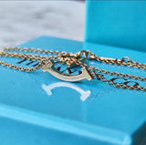 TIFFANY &Co ティファニー Tスマイル ミニ ネックレス 18金YG