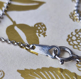 TASAKI 田崎真珠 シーブルーカルセドニー 天然ダイヤモンド ネックレス 18金WG