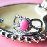 天然コンクパール 天然ダイヤモンド リング