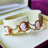 【お値下げ】イタリア ヴィンテージ カメオ ブレスレット