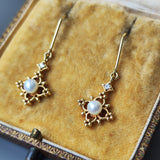 【お値下げ】TASAKI 田崎真珠 あこやベビーパール 天然ダイヤモンド ピアス