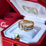 Cartier カルティエ 2C(デューブル・シー)12号 リング