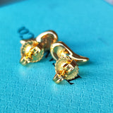 TIFFANY &Co ティファニー ティアドロップ ピアス 18金