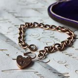 イギリス ヴィンテージ パドロック ブレスレット