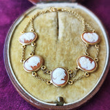 【お値下げ】イタリア ヴィンテージ カメオ ブレスレット