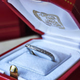 Cartier カルティエ トリニティルバン ダイヤモンドリング プラチナ 8号