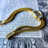 【OH済み】JAEGER LE COULTRE ジャガー・ルクルト バックワインド 金無垢時計