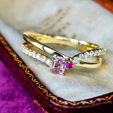 【アフガントルマリン】天然トルマリン 天然ルビー 天然ダイヤモンド リング