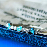 天然パライバトルマリン 天然ダイヤモンド リング