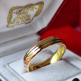 Cartier カルティエ ヴァンドーム スリーカラーリング 18金 56