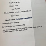 【非加熱 コーンフラワー】天然サファイア 天然ダイヤモンド リング