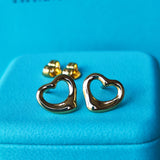 TIFFANY &Co ティファニー オープンハート 18金YG ピアス