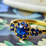 【お値下げ】2点セット 天然サファイア リングとペンダントトップ