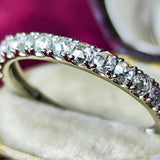 【ローズカット】天然ダイヤモンド プラチナリング