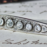 イギリス アンティーク オールドマインカット ローズカット ブローチ