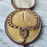 イギリス ヴィンテージ パドロック ブレスレット