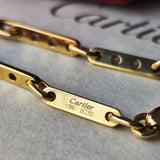 Cartier カルティエ メカノ チェーンブレスレット 18金