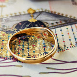 【昭和レトロ】天然ダイヤモンド 菊爪 18金リング