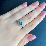 【大粒 0.60ct】天然アレキサンドライト 天然ダイヤモンド リング