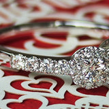 【Dカラー】天然ダイヤモンドリング0.308ct