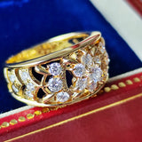 MIKIMOTO ミキモト 天然ダイヤモンド 0.77ct 18金リング