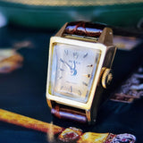 【OH済み】ROLEX ロレックス PRECISION プレシジョン ランタン型 金無垢腕時計