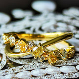 【カラーダイヤ】天然ダイヤモンド リング