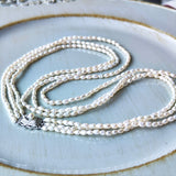 TASAKI 田崎真珠 淡水パール 3連ネックレス