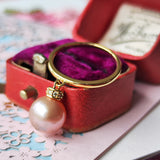 【さくらパール】花の宴 18金リング