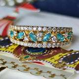 【お値下げ】天然パライバトルマリン 天然ダイヤモンド リング