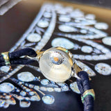 【OH済み】OMEGA オメガ ダイヤモンド 18金無垢時計 バックワインド