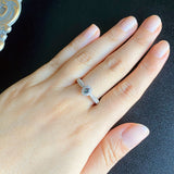 【トップ カラー】天然アレキサンドライト 天然ダイヤモンドリング