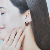 天然アレキサンドライト 天然ダイヤモンド チャーム 18金ピアス