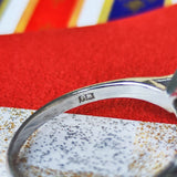 【お値下げ】昭和レトロ 天然ダイヤモンドリング