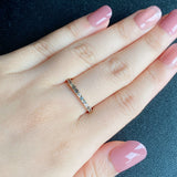 天然アレキサンドライト 天然ダイヤモンド リング