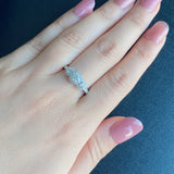 【Dカラー】天然ダイヤモンドリング0.308ct