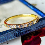 天然アレキサンドライト 天然ダイヤモンド リング