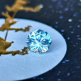 【ルース】天然バイカラージルコン 1.074ct 鑑別書付き