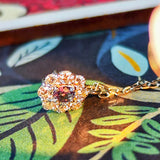 天然アレキサンドライト 天然ダイヤモンド プラチナネックレス