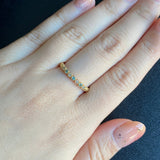 天然パライバトルマリン 天然ダイヤモンド リング