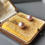 【さくらパール】溢れ桜 18金ピアス