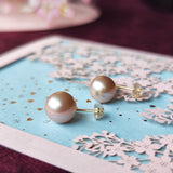 【さくらパール】夜桜 18金ピアス