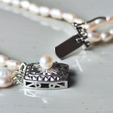 TASAKI 田崎真珠 淡水真珠 3連ネックレス