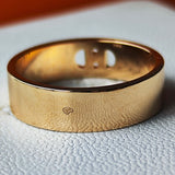 HERMES エルメス Hダンクル 18金PG