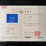 【お値下げ】カンチャナブリ産 天然サファイア 天然ダイヤモンド ピアス