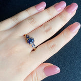 【お値下げ】2点セット 天然サファイア リングとペンダントトップ