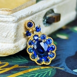 【お値下げ】2点セット 天然サファイア リングとペンダントトップ