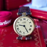 Cartier カルティエ ヴァンドーム ヴェルメイユ クォーツ腕時計