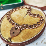 イギリス ヴィンテージ パドロック ブレスレット