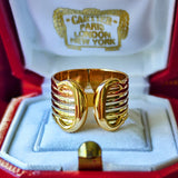 Cartier カルティエ 2C(デューブル・シー)10号 リング